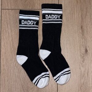 Gumball Poodle Daddy Black & White Casual Gym Socks